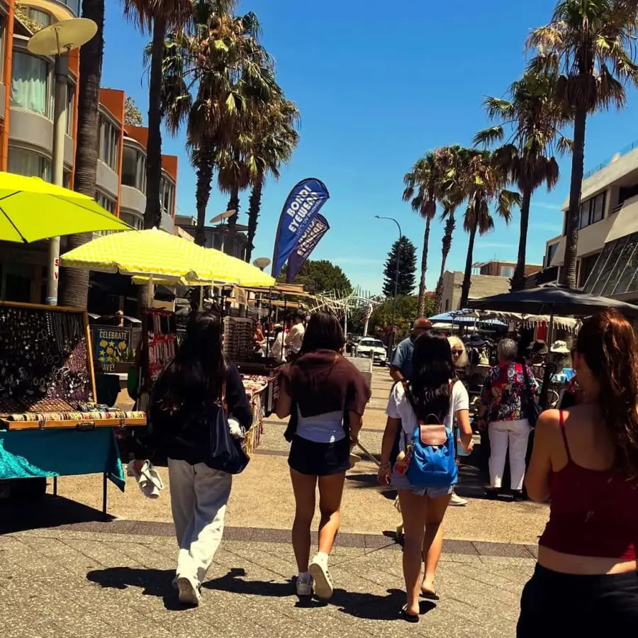 The market at Roscoe Street Mall