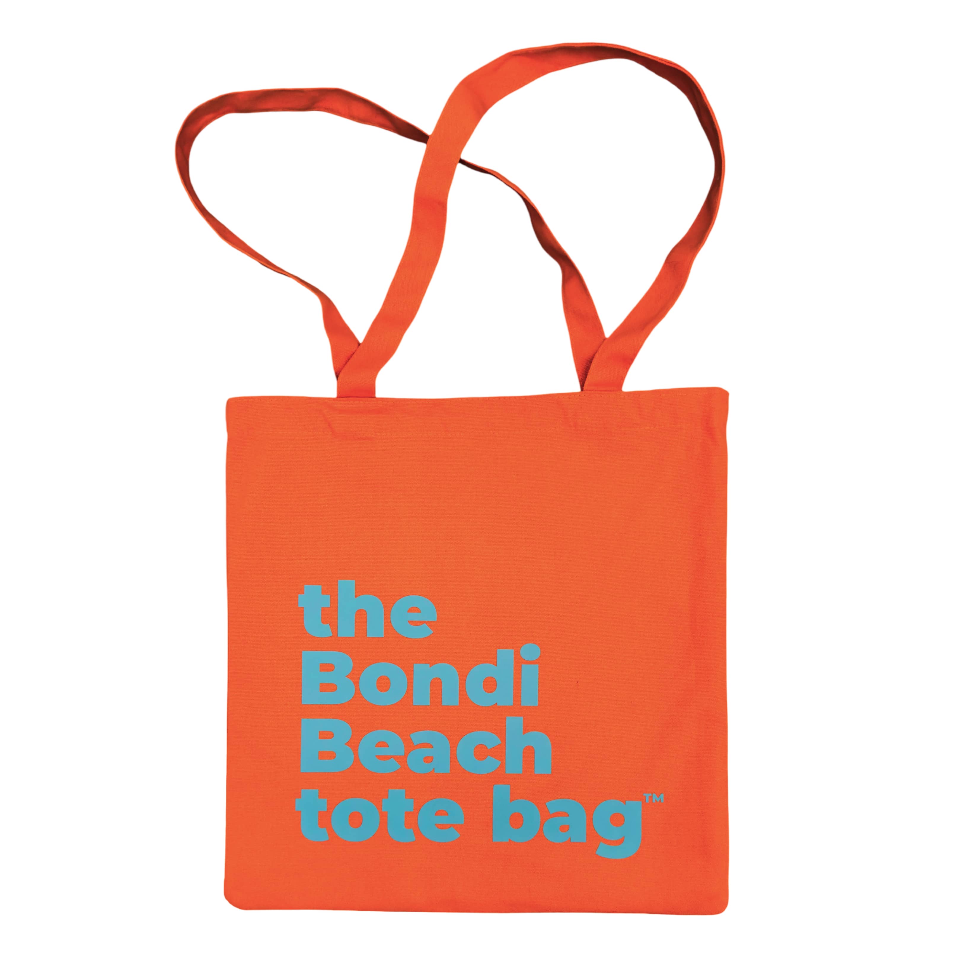 THE LITTLE BONDI | ORANGE WITH AQUA BLUE