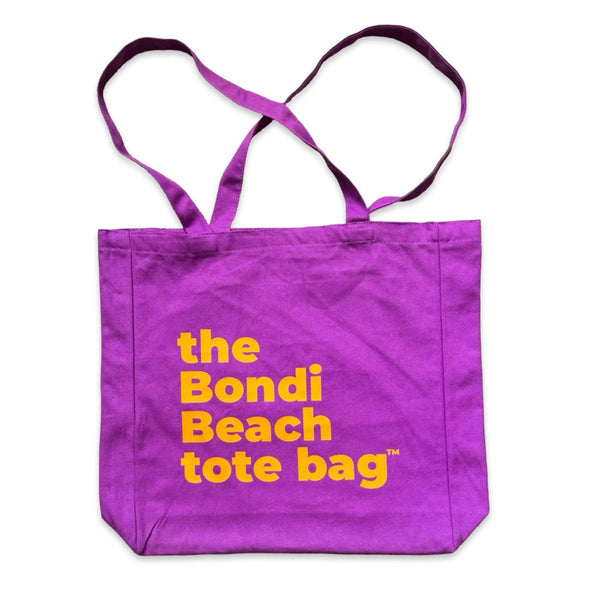 All The Totes in purple with orange