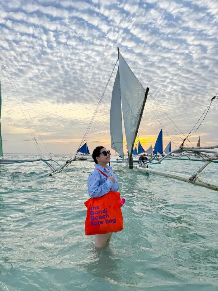 A Better Totes bag spotted in Boracay